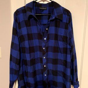 Lane Bryant Buffalo Plaid Shirt, Size 18